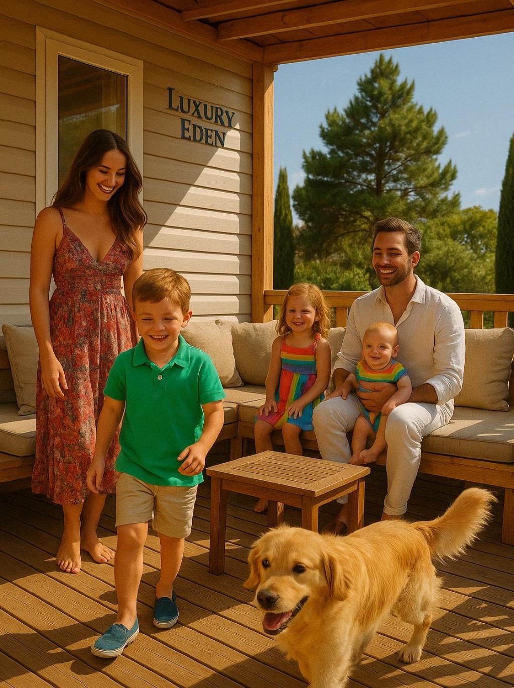 Campsite Luxury Eden 45m2 Baby Confort Canet-en-Roussillon